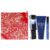 Carolina Herrera Bad Boy Cobalt 3-Piece Gift Set for Men, (Eau De Parfum 3.4 oz + Shower Gel 3.4 oz + Travel Spray 0.34 oz) – Limited Edition