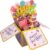 Funny Happy Birthday Pop Up Card, Sweet 3D Birthday Gift Box for Adults and Kids with Envelopes, Unique Handmade Foldable Celebration Cards for Daughter, Son, Mom, Dad, Friend