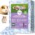 mini&moe Hamster Bedding 50L: Dust-Free and Odor Control Moisture Absorbent Unscented Natural Paper Small Pet Bedding – for Guinea Pigs, Hamsters, Chinchilla,Rabbits,Rat,Ferret, and Gerbil, 50 Liters
