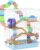 PawHut 18″ 5 Tier Hamster Cage with Tubes and Tunnels, Small Animal Cage with Portable Carry Handle, Gerbil Cage with Water Bottle, Food Dish, Exercise Wheel, Light Blue