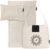 ProsourceFit Ki Acupressure Mat and Pillow Set with 100% Natural Linen for Back/Neck Pain Relief and Muscle Relaxation