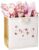 Hallmark Signature 7″ Medium Birthday Gift Bag with Tissue Paper (Pink Flowers)