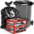 ToughBag 55-60 Gallon Heavy Duty Trash Bags – 150 Count, Large Black Garbage Bags – Made in USA