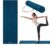 Gaiam Essentials 1/4″ Thin (6mm) Yoga & Pilates, Fitness & Exercise Mat with Easy-Cinch Carrier Strap Cusion Support For Fitness and Gym Workouts