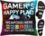 OCCdesign Gamer Gifts for Teenage Boys Men, Gaming Room Decoration, Gamer Pillow Cover and Game Socks Gifts Set, Christmas Stocking Stuffers Ideas for Teens Boys Girls Men Father Boyfriends 18″ x 18″