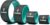 Yoga Wheel Set of 3+1, Upgraded 10MM Thick Back Wheels for Pain Relief & Stretching, Strongest Back Roller for Deep Tissue Massage, Improving Yoga Poses Backbend