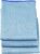 Unger Professional 18” x 18” Large Professional-Grade Microfiber Cloth Towels, 3 Pack, Multi-Purpose Wet and Dry Cleaning Cloths for Kitchen, Bath, Auto, Appliances, Car Supplies