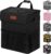Vankor Car Trash Can Bin with Lid Hanging for Back Seat, Car Accessories for Women Men Leak Proof Automotive Garbage Cans Leakproof Vehicle Trash Can for Truck SUV Black