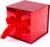 Hallmark Small Gift Box with Bow and Shredded Paper Fill (Red Signature 4 inch Gift Box with Glitter) for Birthdays, Graduations, Anniversaries, Christmas, Valentine’s Day, All Occasion
