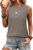 WIHOLL Women’s Sleeveless Summer Crewneck Loose Fit Tank Tops
