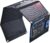 BigBlue Portable Solar Charger 28W with Digital Ammeter,25.4% High-Efficiency, USB-A/USB-C Ports, Folding Waterproof Solar Panels with Carabiners for Camping, Backpacking, Phones, Tablets, Power Bank