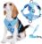 No Pull Dog Harness with Leash Set for Medium Sized Dog Blue XL