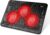 Havit HV-F2056 15.6-17 Inch Laptop Cooler Cooling Pad – Slim Portable USB Powered (3 Fans) (Black+Red)