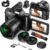 Yatao Digital Cameras for Photography and Vlogging, 6K 64MP Flip Screen, Dual Lens, Microphone for Video, 64GB TF Card, Compact Photo WiFi Camera for YouTube Kit Travel, Beginners (Black)