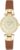 Anne Klein Women’s Leather Strap Watch