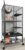 Large Two Full Story Deluxe Double Unit 4-Tiers Tight 1/2-Inch Bar Spacing Durable Front Doors Water Bottle Food Bowl for Feisty Ferret Squirrel Hammock Rat Gerbil Small Animal Critter Rolling Cage