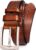 WOLFANT 1.5″ Full Grain Leather Belt for Men in Gift Box,100% Italian Real Solid Leather