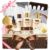 Bath and Body Gift Basket Set for Women – Coconut Vanilla Spa Gift Basket – Premium 21‑Piece Luxury Bath & Body Gift Set for Self Care – Gift ready for Valentines Birthday Gifts