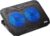 KYOLLY Ultra Slim Laptop Cooling Pad with 2 Quiet Big Fans, 5 Height Adjustable Ergonomic Stand, Portable Cooler for 10-15.6 Inch Laptops, Speed Control and 2 USB Ports