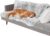 FurHaven Waterproof Throw Blanket For Dogs & Indoor Cats, Reversible Protective Pet Blanket, Extra Large, Long Faux Fur & Velvet, Mist Gray