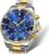 OLEVS Men’s Stainless Steel Watch Fashion Luxury Big Face Analog Quartz Waterproof Date Business Chronograph Watches for Men