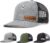 Custom Hats for Men Women Personalized Baseball Caps Leather Patch Trucker Hat for Adult Adjustable Custom Hats