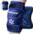 KingPavonini XXL Knee Ice Pack Wrap Around Entire Knee After Surgery, Large Reusable Gel Ice Pack for Injuries, Pain Relief, Swelling, Sports Injuries, 1 Pack (Blue)