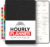 Hourly Planner & Appointment Book (8.5” x 11”) – Premium Hourly Planner with Daily Schedule & 30-Minute Time Slots for Better Time Management by PRODUCTIVITY STORE (A4, Black)