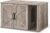 Feandrea Litter Box Enclosure, Modern Cat Litter Box Furniture Hidden, Front Entry, Double Doors, Handles, Cat House, Side End Table, 33.5 x 19 x 19.5 Inches, Heather Greige UPCL012G01