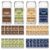24 Pcs Solid Cologne for Men Solid Perfume 0.5 oz Men’s Cologne Gift Set Including Sandalwood, Cedar Wood, Clary Sage, Vetiver, Scent Fragrance Gifts for Travel Size