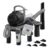FurMe Original Pet Grooming Vacuum Kit – Cat & Dog Grooming Kit for Easy Pet Care at Home, Quiet & Safe Dog Hair Remover Machine with Brush, Clipper, Shedding & Cleaner Tools & 1L Canister