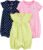 Simple Joys by Carter’s baby-boys 3-pack Snap-up Rompers