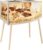 Prolee Hamster Cage with Curved Design,Chew Proof Wooden Hamsters Enclosure with Leg Stand and Openable Top or Gerbils,Hamster Habitat (32″x16″x16″)