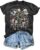 Women’s Vintage Floral T Shirt Boho Wildflower Graphic Loose Tees Short Sleeve Casual Tops