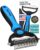 Maxpower Planet Original Pet Grooming Rake – Double-Sided Deshedding Dematting Tool, Undercoat Rake for Dogs & Cats, Extra-Wide Dog Grooming Brush & Deshedder Comb for Long Hair, Reduces Shedding 95%