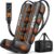 Air Compression Leg Recovery Boots : Sequential Full Leg Compression Massager System for Muscle Relaxation & Relief – 11 Intensity 6 Modes 3 Heat for Athletes & Gym (Medium)
