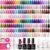 Beetles Nail Nook Gel Nail Polish Set – 119 PCS 100 Colors Gel Polish Kit Base Glossy Matte Glitter Top Coat Glitter Pearl Cat Eye White Red Pink Nude Uv Led Nails Easter Gift for Women