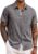 COOFANDY Men’s Button Down Shirts Short Sleeve Casual Summer Beach Vacation Wedding Shirt with Pocket