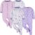 Onesies Brand Baby Girls’ 4-pack Sleep ‘N Play Footies Multi Pack