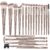 MAANGE Makeup Brush Set 23 Pcs Makeup Brushes Premium Synthetic Make up brushes Professional Face Powder Blush Pointed Eyeshadow Blending Brush Gifts for Women/Girls(Champagne)