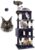 Globlazer Heavy Duty Cat Trees for Large Cats, Sturdy 72in Maine Coon Cat Tree for Large Cats 20 lbs+ Heavy Duty Cat Tower for Adult Biggest Cat with 6 Scratching Posts, Hammock, S72, Dark Gray