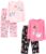 Simple Joys by Carter’s baby-girls 4-piece Pajama Set