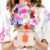 Yinqing Birthday Cards, Light and Music Happy Birthday Card, Lily and Butterflies, 10 Inch Life Sized Forever Flower Bouquet 3D Pop Up Birthday Gift Card for Women Wife Mom Daughter Sister