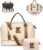 Birthday Gift-Initial Duffle Bag with Shoe Compartment, Personalized Weekender Bag, Monogram Overnight Bag for Women with Trolley Sleeve & Wet Pocket, Travel Bag with Makeup Bag (Letter K)