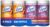 Lysol Disinfecting Wipes Bundle, Home Apartment Dorm Room Essentials and Cleaning Supplies, All Purpose Cleaner, Multi-surface Cleaning & Sanitizing Wipes, Lavender & Mango Scents, 80 Count (4pk)