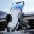 Miracase Phone Holders for Your Car with Metal Hook Clip, Air Vent Cell Phone Stand Car Mount, Universal Automobile Cradle for Garmin GPS Fit iPhone Android and All Smartphones, Dark Black