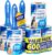 PetLovers Extra Sticky Lint Roller Mega Value Set 600 Sheets for Pet Hair Removal, Dog and Cat Lint Remover 6 Pack