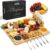 SMIRLY Charcuterie Boards Set, Large Cheese Board Set, Natural Bamboo Charcuterie Tray Cheese Platter with Accessories – Housewarming Gifts New Home, Wedding & Bridal Shower Gifts for Women, Couples