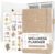 Clever Fox Wellness Planner Premium – Daily Lifestyle Journal to Support Health, Nutrition & Exercise – Healthy Living Journal with Meal, Exercise & Habit Trackers – Lasts 3 Months (Sandstone)
