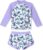 Vogseek Girls Rash Guard Two Pieces Swimsuit Long Sleeve Bathing Suit for 3-10 Years